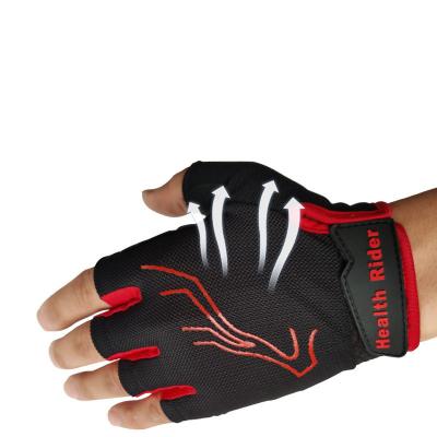 China Breathable Half Finger Exercise Gym Outdoor Cycling Motorcycle Other Sports Car Racing Gloves for sale