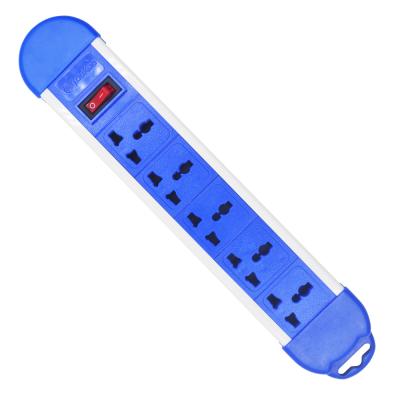 China Residential / General Purpose Universal Extension Lead Outlets With 5 Way Power Strip Switch Portable Charger Electrical Outlet for sale