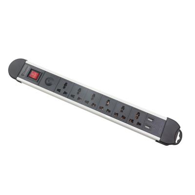 China Convenient 10A Power Strip Compact Security Power Strip Safety Extender Multi Functional Ac Socket Outlet Power Strip for sale