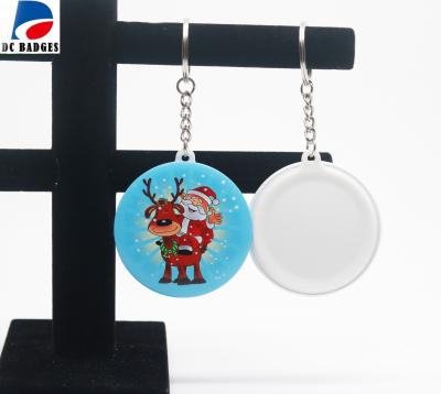 China China 1 3/4 Inch Button Badge Key Chain Sets Hardware 44mm for sale