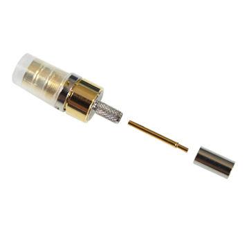 China - 1.6/5.6 Jack Crimp Connector, straight, NG+G+T, 12-211-Flex3 for sale