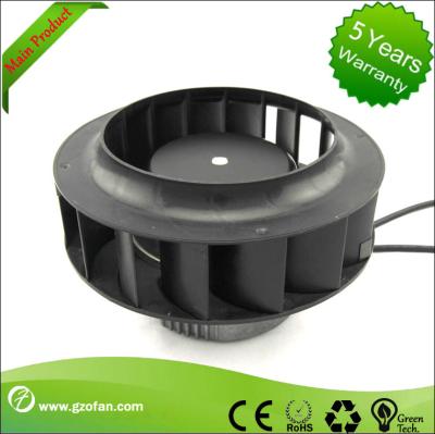 China Backward Curved EC Motor Fan / Centrifugal Exhaust Fan Blower High Volume for sale