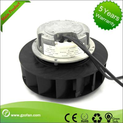 China EC 48V Backward Centrifugal Blower , High Airflow Centrifugal Fan For Filtering for sale