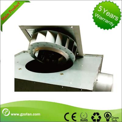 China 125mm dünner dauerhafter stiller Inline-Fan/Quadrat-zentrifugaler Rohr-Inline-Fan zu verkaufen