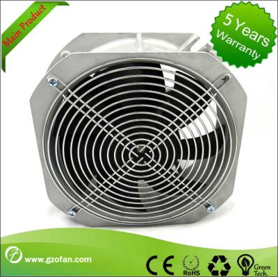 Chine Ressemble à Ebm-Past 254mm 24 Volt Dc ventilateur de refroidissement Ventilation de sortie avec acier à vendre