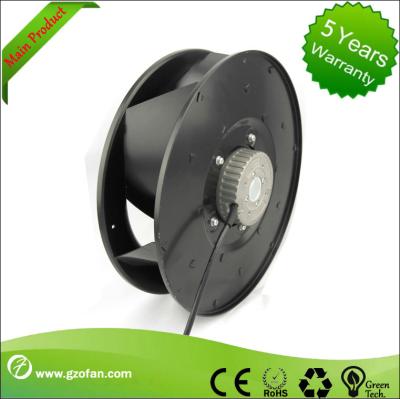 Chine Fan de moteur de l'EC, fan centrifuge de ventilateur avec le moteur électrique sans brosse de C.C à vendre