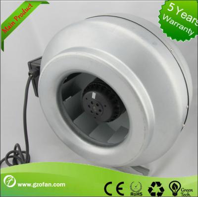 China Sheet Metal Industrial Circular Duct Fan For Equipment Cooling Low Noise for sale