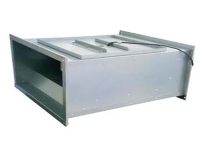 China Space Saving Metal Rectangular Duct Fan With Steel Material 250mm 125mm for sale