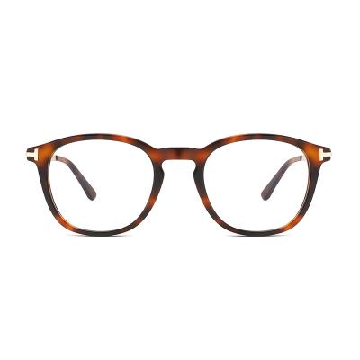 China Acetate and metal factory manufacture various high quality round glasses frame metal glass frames for sale