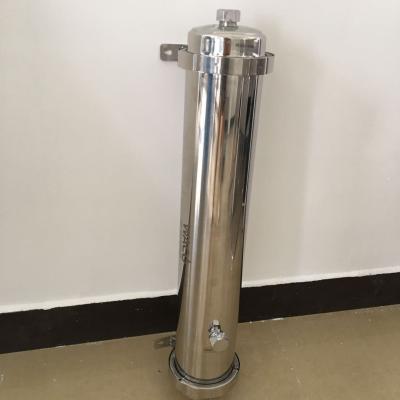 China Whole Housing PAN UF Membrane Chamber PAN UF Membrane Stainless Steel Water Filter Purifier Filtration System JKI 3000LPH Combined Flange for sale