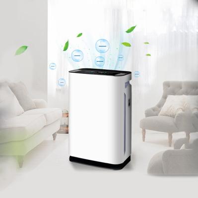 China Online UV Sterilization Myteck Sales Large Area Filtration Air Purifier Cleaner with Humidifier 100 Million Negative Ions for Home Room for sale