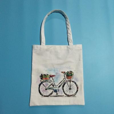 China Factory Customized Eco Friendly High Quality Cotton Canvas Shopping Bags Customized Logo Print for sale