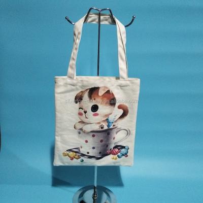 China Handled canvas bag printed for sale