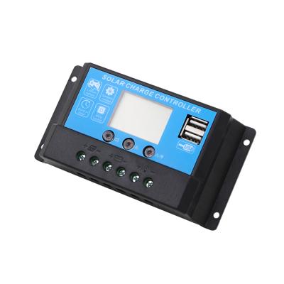 China DY2024 Solar System Controller Hot Sale 20A 12V/24V pwm solar charger controller with LCD display and USB Bangladesh for sale