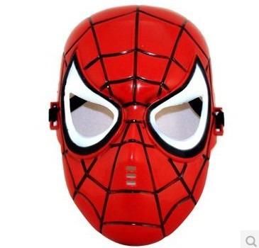 China Halloween Spider-Man Mask Eco-friendly Dress Up Party Supplies Anime Cartoon Spider-Man Mask for sale