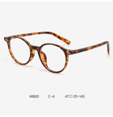 China For Round Reading Glasses Retro Shape Glass Optical Glasses Clear Eyeglasses Frames CP Frame Prescription Glasses Men Women TR90 for sale