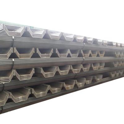 China U Type Steel Sheet Pile Picket Sheet Pile For Cofferdam Soil Now 400*100-400*170mm for sale