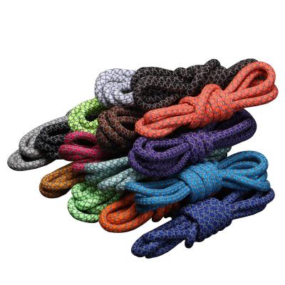 China Round Manufacturer Causal  Round 3mm Reflective Yeezy Rope Shoelaces Amazon Hot-selling 350 V2 Yeezy Shoe Laces for sale