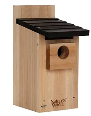 China Custom Made Wholesale Stocked Wooden Bird Nest Box Mounted Wooden Aviary for sale