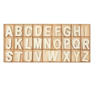 China Europe Y Wooden Unfinished Wooden Letters Paint Wall Decor Time Ready Letter for sale