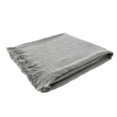 China Newest Simple Design Sofa Throw Solid Color Top Quality Luxury Throws Bamboo Cover for sale