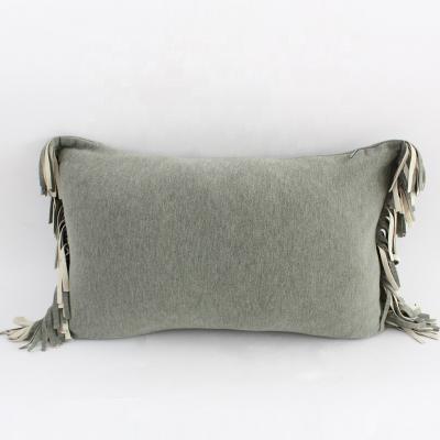 China Sustainable High Quality Custom Pillows Standard Tile Size Hand Made Tassel Pillows for sale