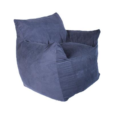 China Foldable bean bag chair factory direct sale high quality large bean bag armrest bean bag living room sofa for sale