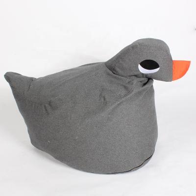 China Cute Removable Cover Duck Shape Kids Bean Bag Chair Kids Bean Bag Chair High Quality Kids Modern Bean Bag Chair for sale