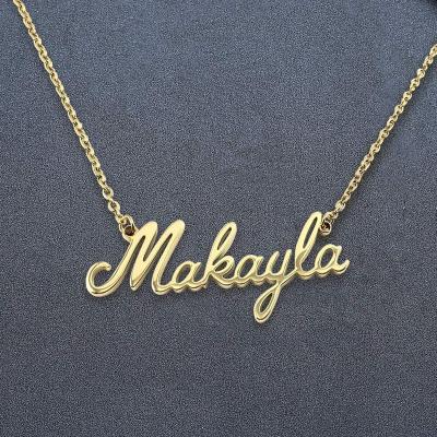 China Casual/Sporty Personalized Necklace Stainless Steel Charm Necklace Jewelry Gift. for sale