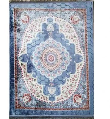 China Wholesale High Quality Cheap Embossed Muslim Rug 100% Polyester Prayer Mat Non-slip Islamic Prayer Mat for Kids andult for sale