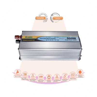 China Portable Home Appliance Inverter Aluminum Alloy Shell 4Kw 48V Inverter DC To AC DC Inverter USB Port QC 3.0 On Sale for sale