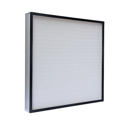 China Factory Customized Industrial U15 HEPA Filter U16 U17 PTFE ULPA Air Filter Mini-Pleat Filter for sale