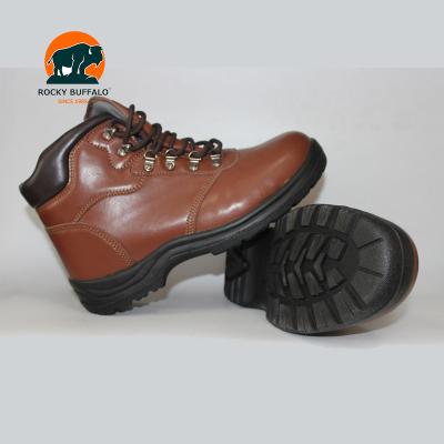 China Hot Sale Rocky Buffalo Rocky Boots Leather Shock Resistant Safety Shoes Steel Toe Cap Shoes Men Work Safety Shoes for sale