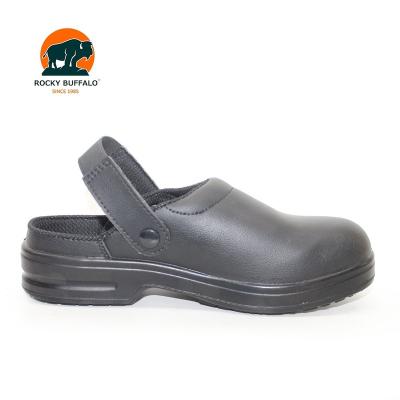 China Rocky Buffalo Slip Resistant Shoes Chef Oil Resistant Shoes Catering Industry Safety Trainers Protective Anti Static Slippers for sale