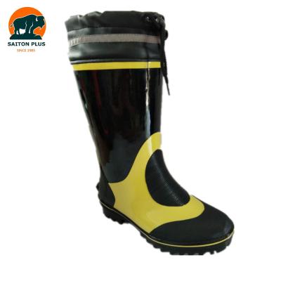 China Fashion Saiton Trend Plus Outdoor Insulated Neoprene Rain Boots Sole Non-slip Rubber Boot Insulated Waterproof Shoes for sale