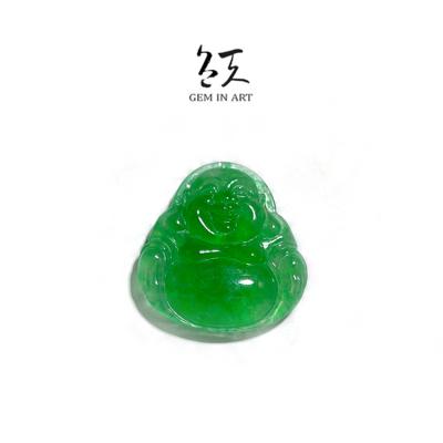 China High Jewelry Burma Talisman Buddha Jadeite Jadeite Pendant Talisman Pendant CLASSIC Jade Pendant for sale