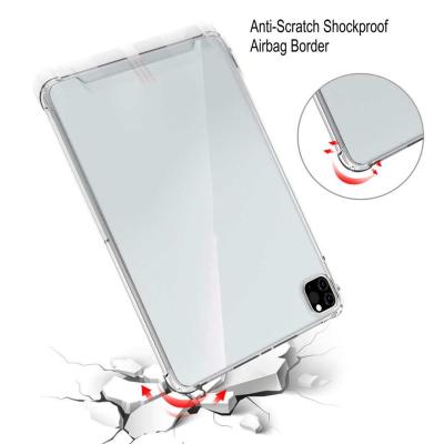 China Anti-drop 1.5MM TPU Acrylic Shockproof Clear Back Case For ipad5 10.5 ipad 9.7 Transparent Cover , For ipadPro 10.2 Ipad 11 Case 2020 2020 for sale