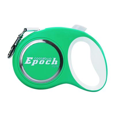 China Custom Logo Eco Friendly Auto Reflective Nylon Colored Retractable Pet Leash For Dogs for sale