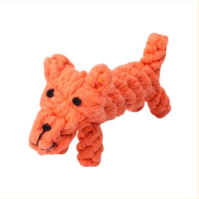 China Cute Dogs Animal Train Interactive Cotton Rope Small Pet Toy Set For Dog Puppy for sale