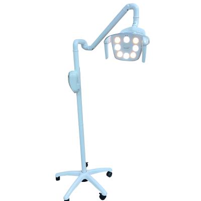 China dental equipment portable arm lamp unit chair lamp ceramic ceramic spittoon offer plastic medical price for sale