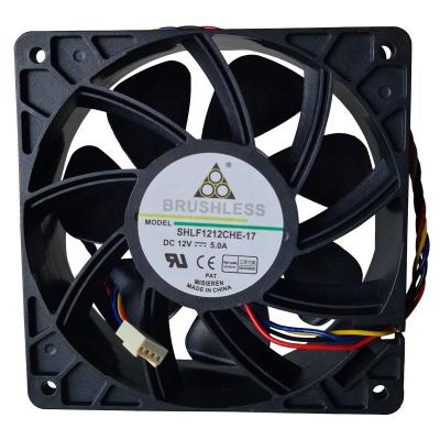 China SHLF1212CHE-17 12038 Large Universal Ant s7S9 fan 12V 5A 12cm/CM air volume and DC violence fan for sale