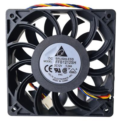 China Long Life FFB1212SH 12025 12V 1.24A 12CM/cm 120*120*25mm High Speed ​​Air Volume High Speed ​​Fan Large DC Fan for sale