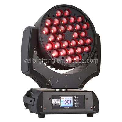 China Excellent Color Mixing.Dimmer Smmoth Vello rgbw 4in1 Zoom Led Wash Moving Head Lights (LED XP700) for sale