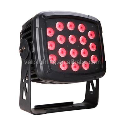 China Vello Led Light Par lled Flat Par Can Light (Radar18 4in1 LED) for sale