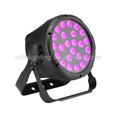 China High Brightness Vello High Power Led RGBWAUV 15w*24pcs Par Box Led Par Light Stage Light (6in1 Bright Par24 LED) for sale