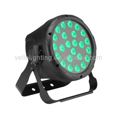 China High Brightness Vello High Power Led RGBWA12w*24pcs Par Box Led Par Light Stage Light (Glossy par24 LED 5in1) for sale