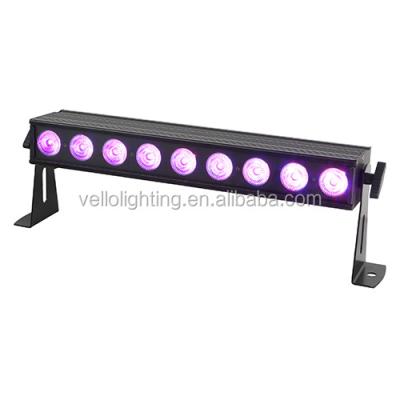 China led rgbwa dmx uv stage light Vello led rgbwa dmx uv wash led bar stage bar light SlimBar961 (6in1) for sale