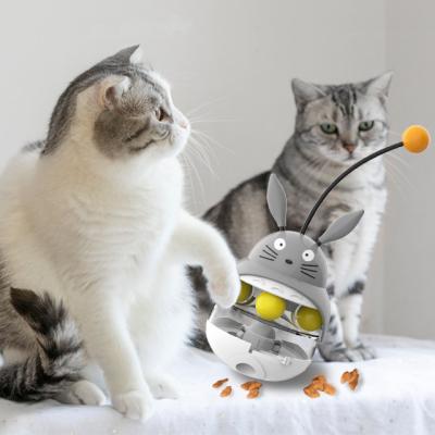 China 2022 Viable Cat Food Toy Pet Cat Automatic Interactive Slow Feeder for sale