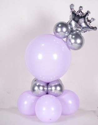 China Party Decoration Factory Wholesale Customized Series Purple Latex Balloon Set Chain Balloon Arch Set Small Set Balloon Party Birthday Decoration for sale