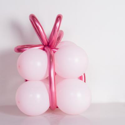 China Party Decoration Factory Wholesale Customized Series Pink Latex Balloon Set Chain Balloon Arch Set Small Set Balloon Party Birthday Decoration for sale